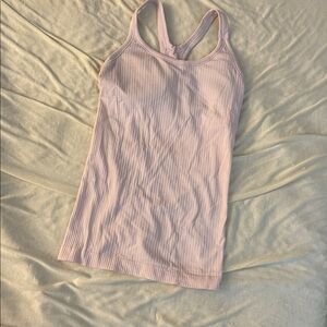 Lululemon Ebb to Street Tank pale pink